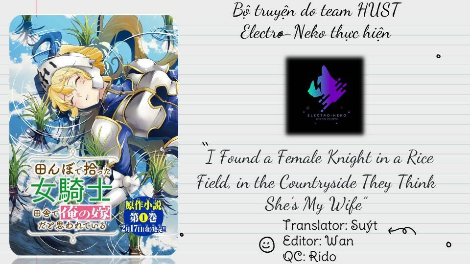 I Found a Female Knight in a Rice Field, in the Countryside They Think She\’s My Wife: Chapter 21