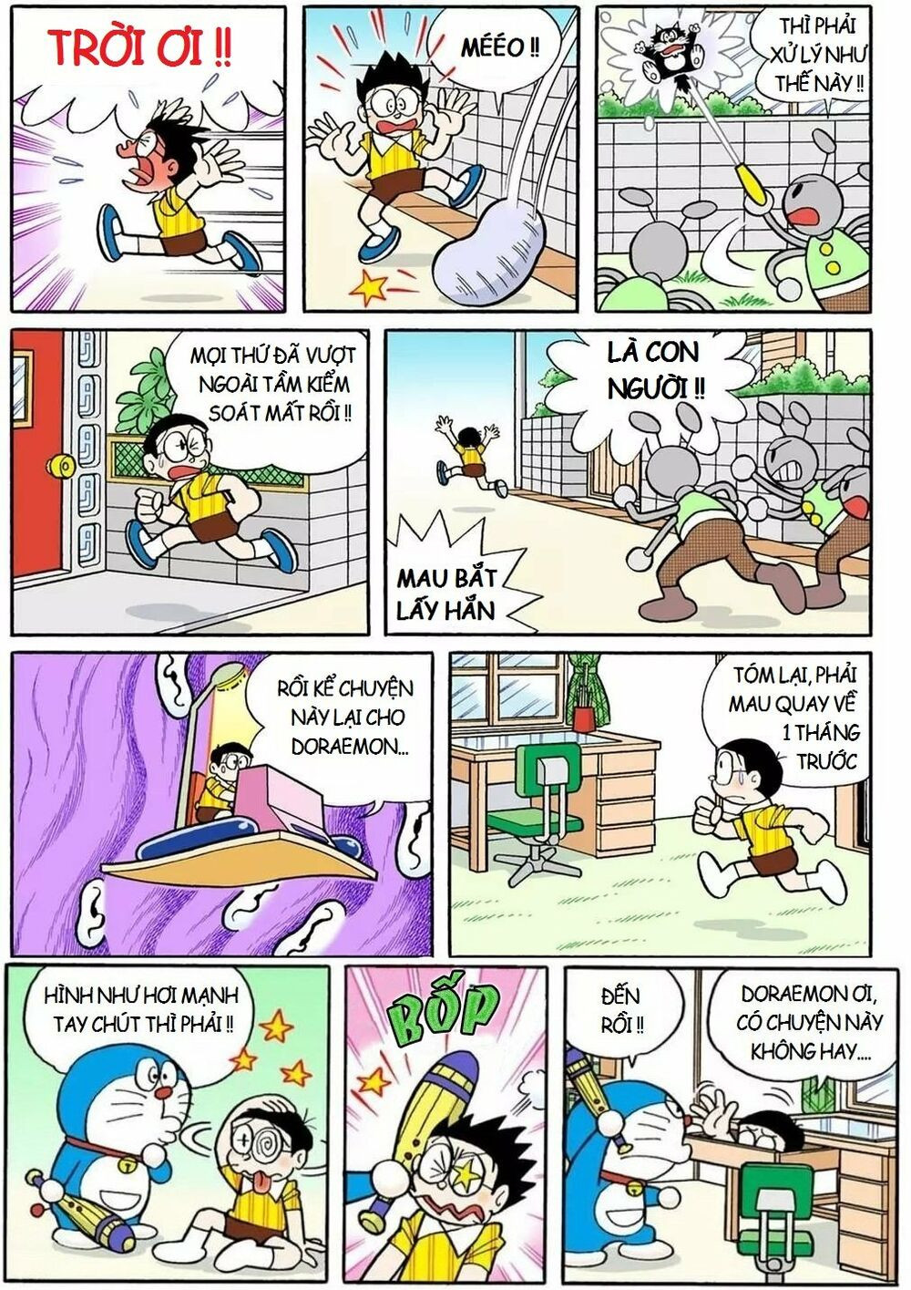 Truyện ngắn Doraemon mới nhất: Chapter 11: Người đàn ông đến từ hành tinh Galapa