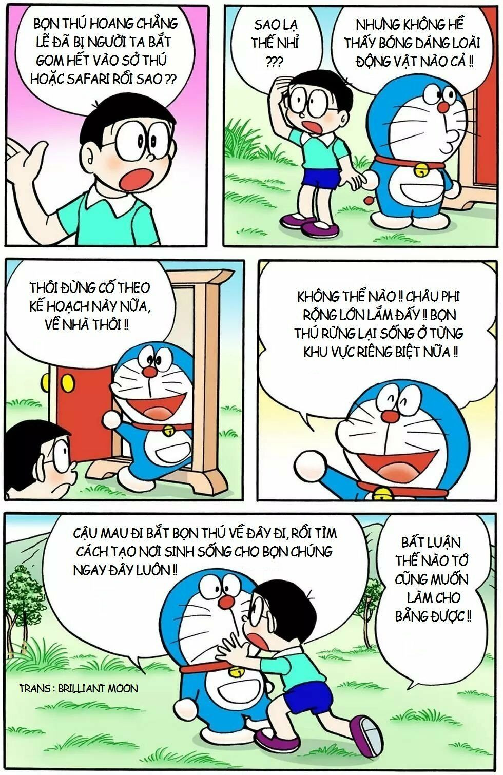 Truyện ngắn Doraemon mới nhất: Chapter 4: Quần Tarzan không hoạt động?