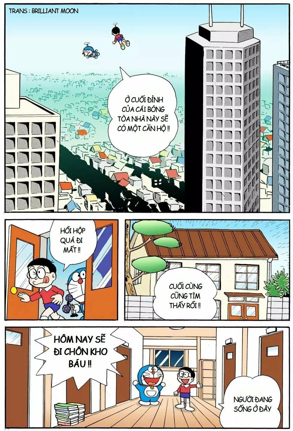 Truyện ngắn Doraemon mới nhất: Chapter 6: Săn kho báu